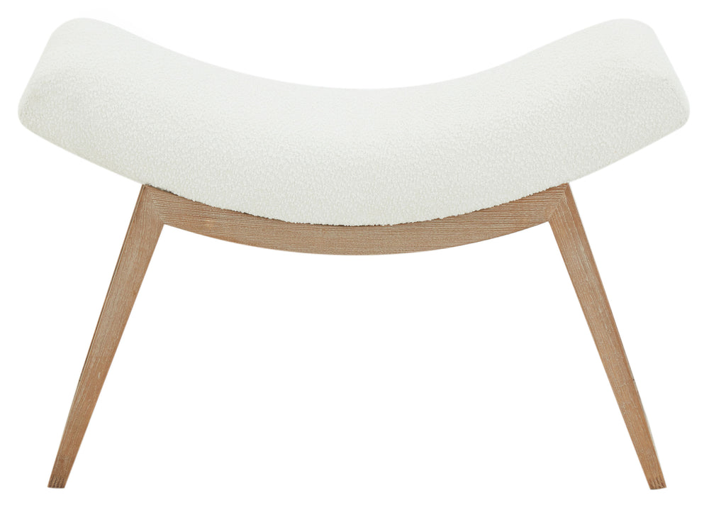 Safavieh Effie Boucle Ottoman Ivory / Natural SFV5119A