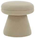 Safavieh Gisella Boucle Ottoman Light Brown SFV5122B