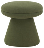 Safavieh Gisella Boucle Ottoman Olive SFV5122D