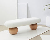 Safavieh Rosina Modern Bench Ivory / Natural SFV5125A