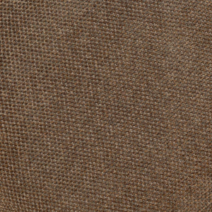 Safavieh Cecelia Round Channel Tufted Fabric Ottoman with Walnut Wood Base for Living Room DARK BROWN / WALNUT SFV5133F