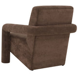 Safavieh Faylin Boucle Accent Chair Dark Brown SFV5134C