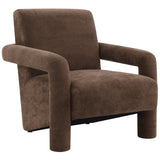 Safavieh Faylin Boucle Accent Chair Dark Brown SFV5134C