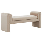 Safavieh Garth Velvet Bench Light Brown SFV5137A