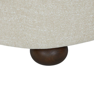 Galloway Wingback Teddy Accent Chair — Plush Supportive Foam, Solid Wood Frame, Cozy Reading Seat