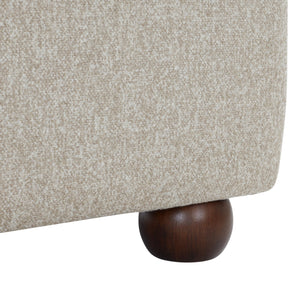 Safavieh Lucija Boucle Upholstered Storage Bench Wood Frame Foam Seat for Bedroom Entryway TAN SFV5153A