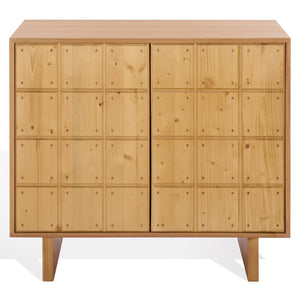 Safavieh Novelli Wood Chest - Timeless Elegance And Ample Storage For A Stylish Home Organization Solution Natural Wood Sfv5555b