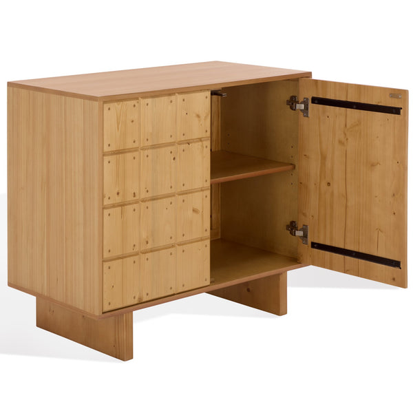 Safavieh Novelli Wood Chest - Timeless Elegance And Ample Storage For A Stylish Home Organization Solution Natural Wood Sfv5555b