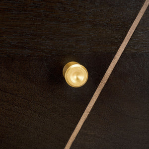 Safavieh Marigold 6 Drawer Dresser Black / Gold SFV5710B