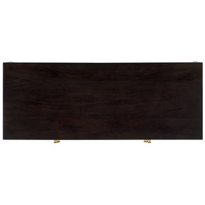 Safavieh Marigold 6 Drawer Dresser Black / Gold SFV5710B