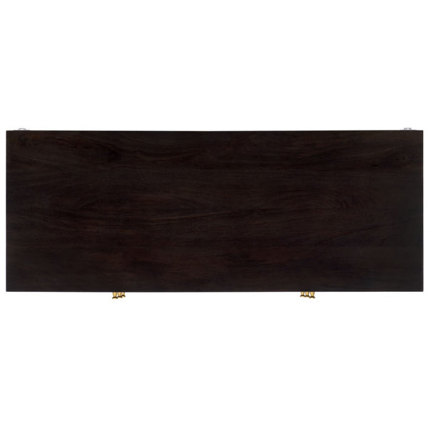 Safavieh Marigold 6 Drawer Dresser Black / Gold SFV5710B