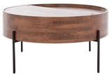 Morticia Round Wood Coffee Table