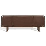 Safavieh Rinaldi 4 Door Wood Sideboard Dark Walnut Wood SFV5746A