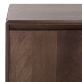 Safavieh Rinaldi 4 Door Wood Sideboard Dark Walnut Wood SFV5746A