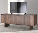 Safavieh Rinaldi 4 Door Wood Sideboard Dark Walnut Wood SFV5746A