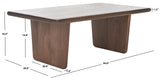 Safavieh Felicity Wood Coffee Table XII23 Natural Wood SFV5747A