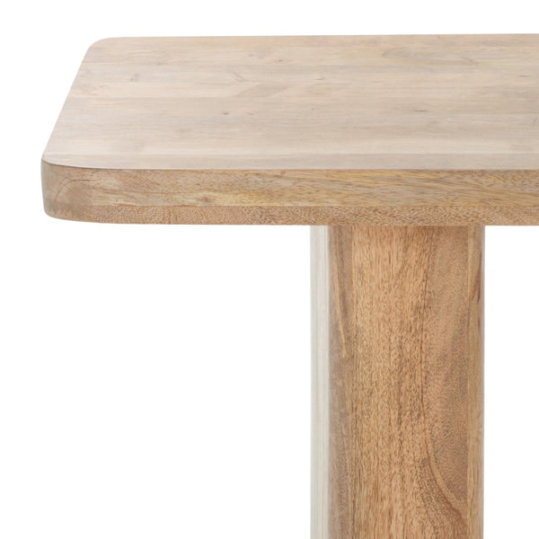 Safavieh Hewlett Wood 80" Dining Table Natural Wood SFV5749A