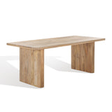 Safavieh Hewlett Wood 80" Dining Table Natural Wood SFV5749A