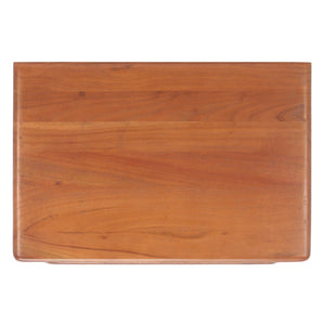 Safavieh FINLEY 2-Drawer Nightstand - Solid Acacia Wood, Natural Finish, Modern Design with Soft-Close Drawers SFV5750A