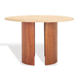 Safavieh Trinsly Travertine Top Dining Table Natural / Travertine SFV5752A