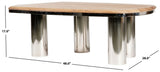 Safavieh Osborn Metal Coffee Table Natural / Silver SFV5754A