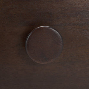 Safavieh JENNAMIRA Dark Brown Sideboard - Modern Art-Deco Design, Stylish Storage for Media, Buffet & Office SFV5761A