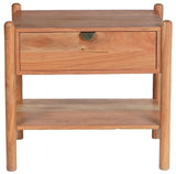 Shanti 1 Drawer Wood Nightstand