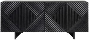 Safavieh Hewitt Wood Sideboard Black SFV5765A