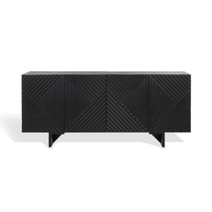 Safavieh Hewitt Wood Sideboard Black SFV5765A
