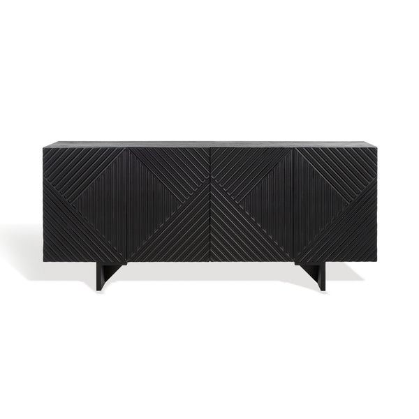 Safavieh Hewitt Wood Sideboard Black SFV5765A