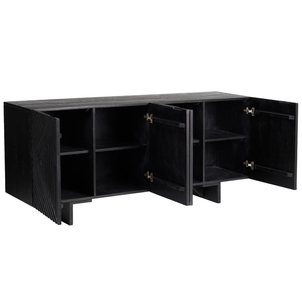 Safavieh Hewitt Wood Sideboard Black SFV5765A