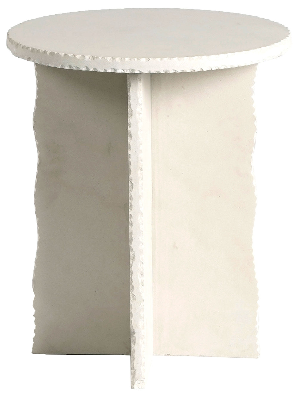 Raybrook Mint Sandstone Accent Table — Minimal Cylindrical Side Table, Natural Texture, Versatile Decor