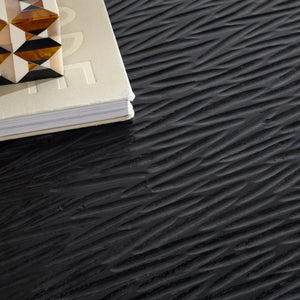 Safavieh Petraclara Wood Console Table - Elegant Black Finish For Stylish Entryway & Living Room Decor Black Wood Sfv5791a