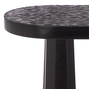 Safavieh Petraclara Wood Console Table - Elegant Black Finish For Stylish Entryway & Living Room Decor Black Wood Sfv5791a