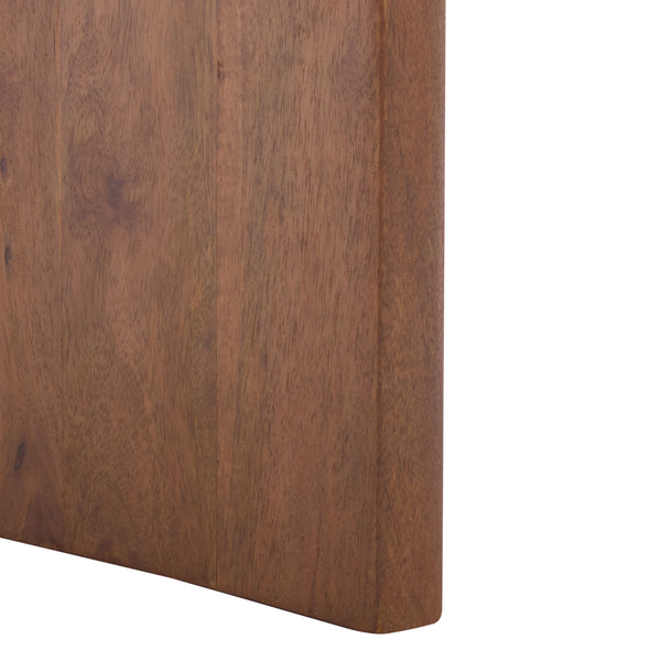 Finley Solid-Wood 2-Drawer Desk With Generous Work Surface, Smooth-Glide Storage & Timeless Grain Finish