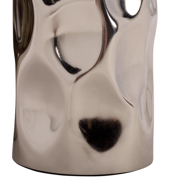 Safavieh Aubrie Teddy Fabric Ottoman - Elegant Beige & Silver Design For Stylish Living Room Comfort Beige ,Silver Wood ,Metal ,Fabric ,Foam Sfv5798a