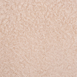 Safavieh Tessabella Teddy Fabric Ottoman – Stylish & Cozy Home Accent With Soft Cushion For Ultimate Comfort Ivory Wood ,Fabric ,Foam Sfv5799b