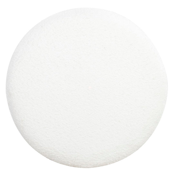 Safavieh Becka Round Boucle Storage Ottoman Ivory / Natural SFV6100A