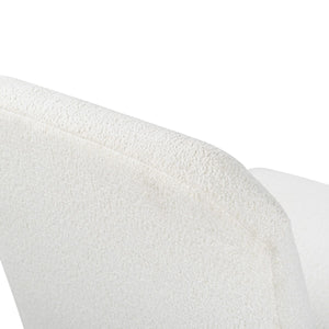 Safavieh Maricelle Boucle Dining Chair Ivory SFV6102A-SET2