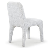 Safavieh Maricelle Boucle Dining Chair White / Black SFV6102B-SET2