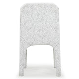 Safavieh Maricelle Boucle Dining Chair White / Black SFV6102B-SET2