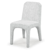 Safavieh Maricelle Boucle Dining Chair White / Black SFV6102B-SET2