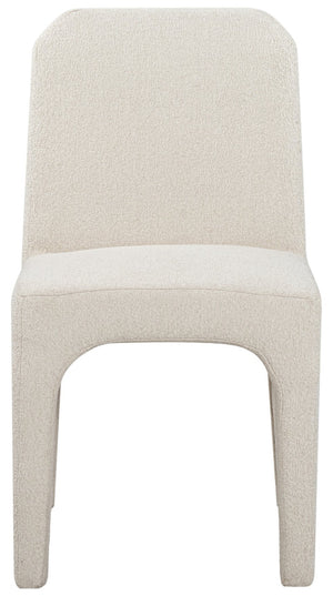 Safavieh MARICELLE Boucle Dining Chair – Luxurious Comfort and Contemporary Style for Modern Interiors Tan SFV6102C-SET2