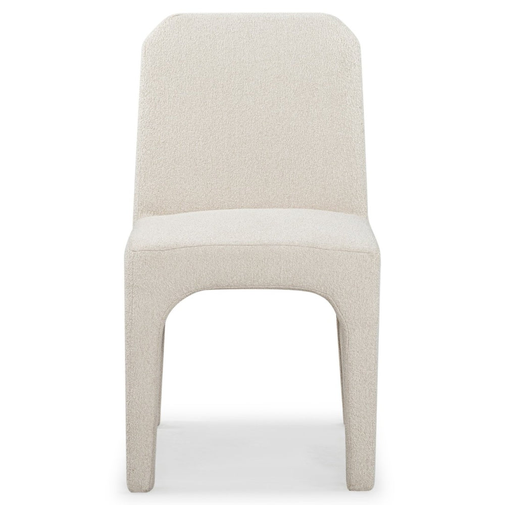 Safavieh MARICELLE Boucle Dining Chair – Luxurious Comfort and Contemporary Style for Modern Interiors Tan SFV6102C-SET2