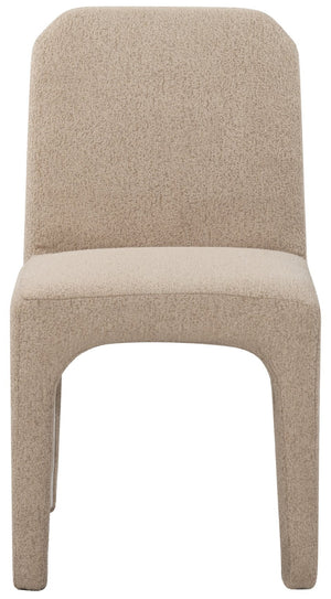 Safavieh MARICELLE Boucle Dining Chair – Luxurious Comfort and Contemporary Style for Modern Interiors Light Brown SFV6102D-SET2