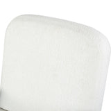 Safavieh Roslina Boucle Dining Chair Ivory / Black SFV6105A