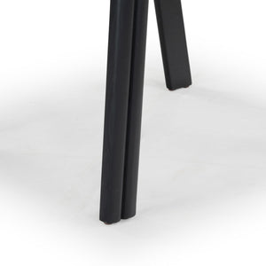 Safavieh Roslina Boucle Dining Chair Ivory / Black SFV6105A