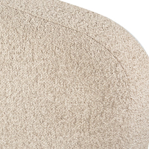 Safavieh Roslina Boucle Dining Chair Light Brown / Natural SFV6105B