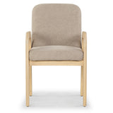 Safavieh Roslina Boucle Dining Chair Light Brown / Natural SFV6105B