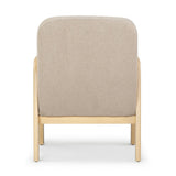 Safavieh Roslina Boucle Accent Chair Light Brown / Natural SFV6106B